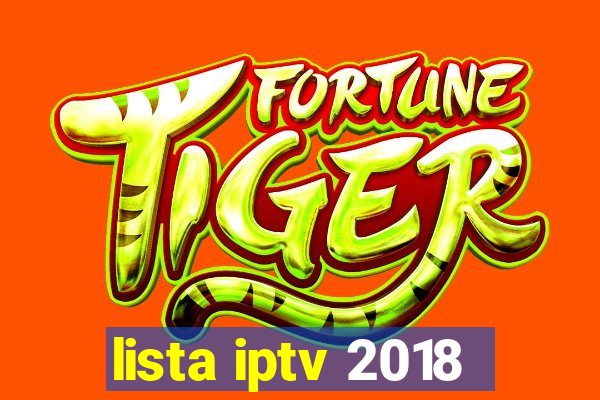 lista iptv 2018